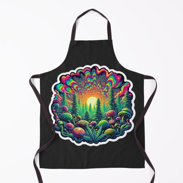 Artikelvorschau, Beautiful marijuana plants under a psychedelic sky entworfen und verkauft von parag2k.