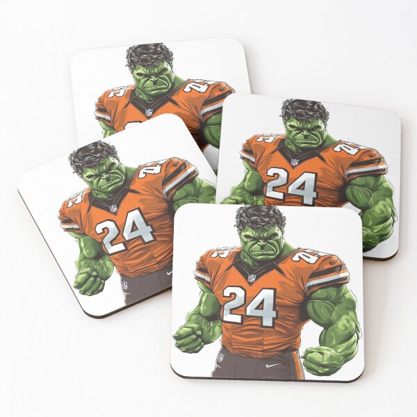 Item preview, Cleveland Football Incredible Hulk Number 24 designed and sold by SpendieSellers.