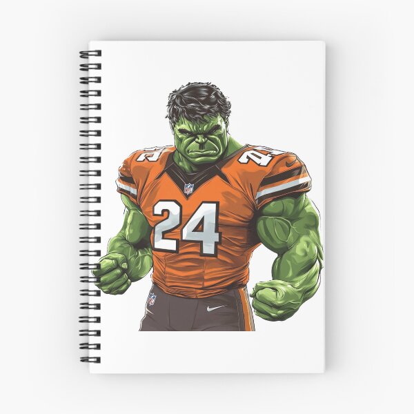 Item preview, Cleveland Football Incredible Hulk Number 24 designed and sold by SpendieSellers.