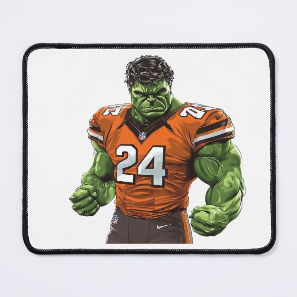 Item preview, Cleveland Football Incredible Hulk Number 24 designed and sold by SpendieSellers.