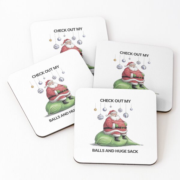 Item preview, Santa's Huge Holiday Hilarity, Christmas, Xmas, Santa, funnyfits70, Humor, Funny, retro, vintages, funny quotes, animal humor, designed and sold by FunnyFits70.