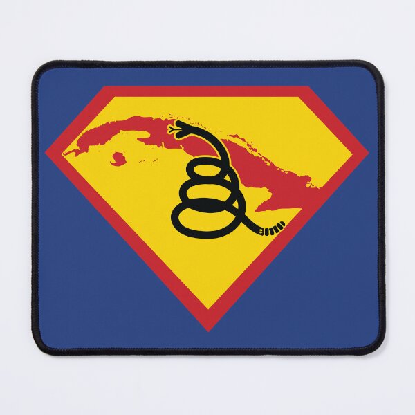 Item preview, CUBA - Freedom Is The Superpower - Modern Gadsden Snake Flag - Dont Tread On Me SUPERHERO design designed and sold by pelagio.