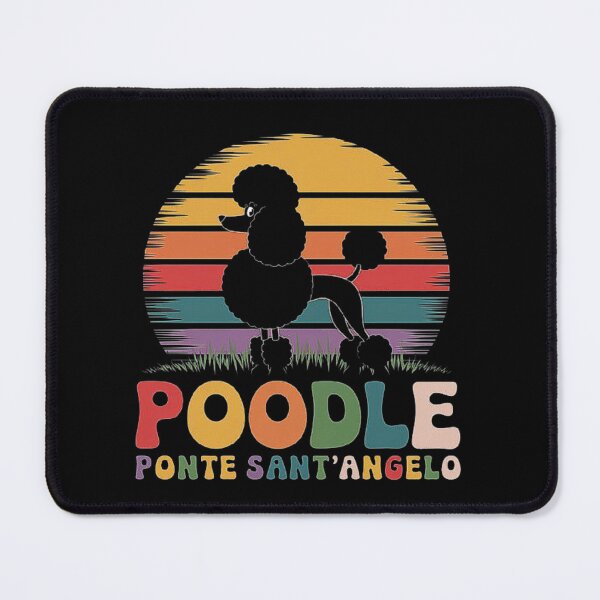 Item preview, Poodle Ponte Sant’Angelo Vintage Dog Lover Design designed and sold by love3617.