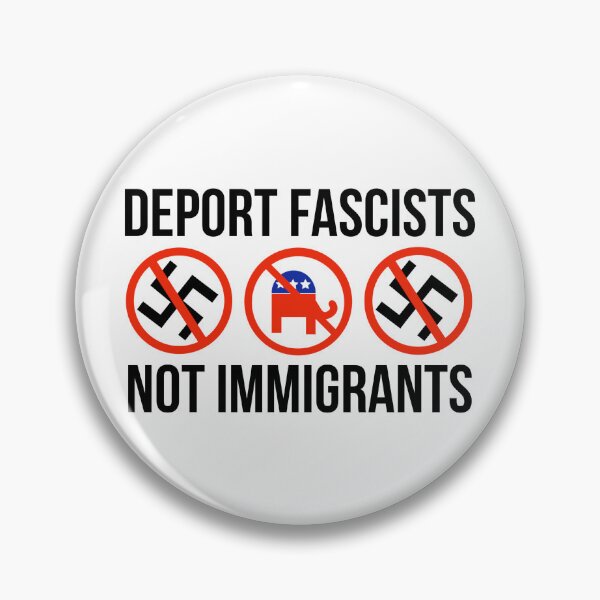 Item preview, Deport fascists not immigrants  designed and sold by Rachel the Artist .