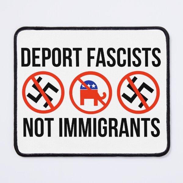 Item preview, Deport fascists not immigrants  designed and sold by Rachel the Artist .