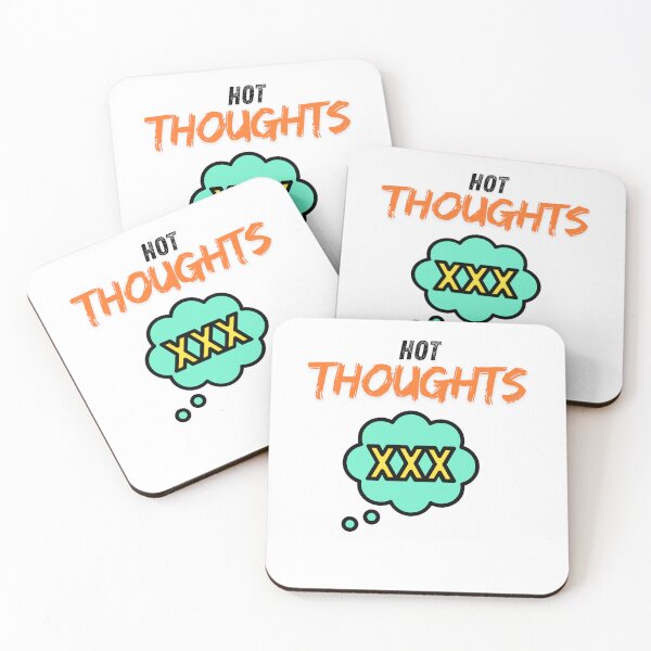 Item preview, Hot Thoughts - funny sexy designed and sold by TIPJ.