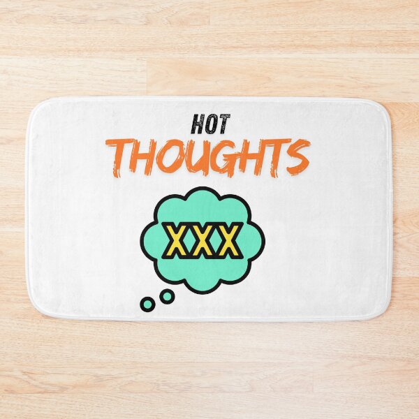 Item preview, Hot Thoughts - funny sexy designed and sold by TIPJ.