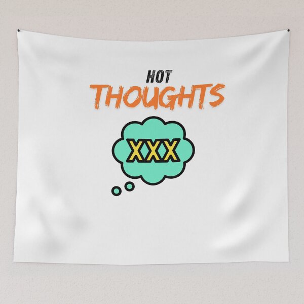 Item preview, Hot Thoughts - funny sexy designed and sold by TIPJ.
