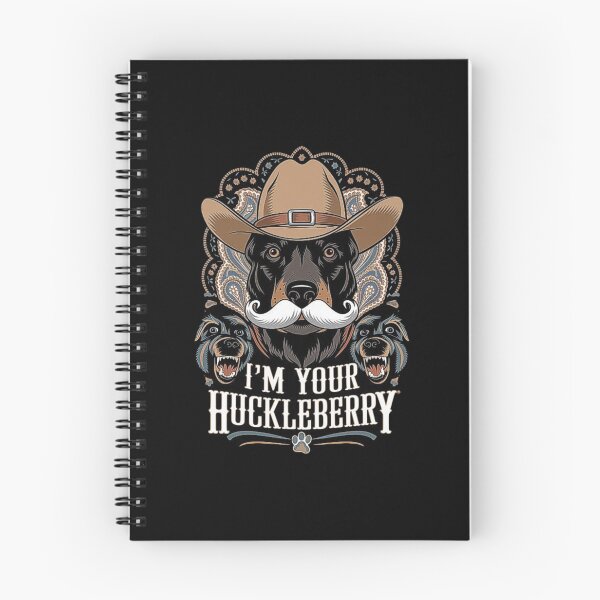 Item preview, Funny Cowboy Dog Art - I’m Your Huckleberry designed and sold by love3617.