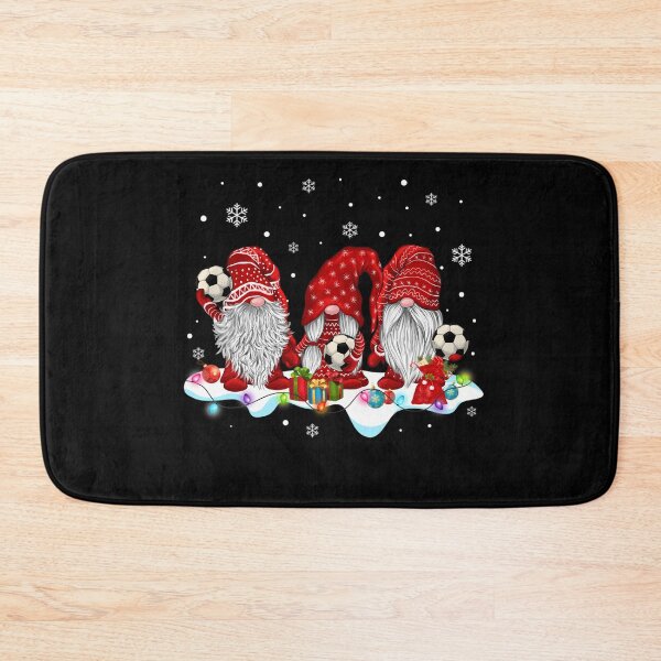 Item preview, Funny Xmas San.ta Red Gnomes Soccer Team G.nome Christmas Sports Lovers designed and sold by fashionbug1.