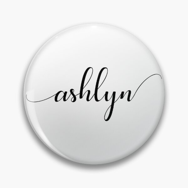 Item preview, Ashlyn - Custom name on delicate black cursive font designed and sold by To the Lua.