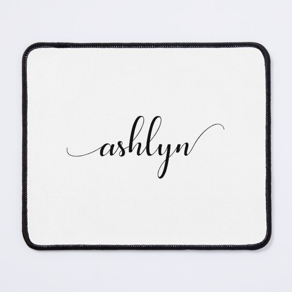 Item preview, Ashlyn - Custom name on delicate black cursive font designed and sold by To the Lua.