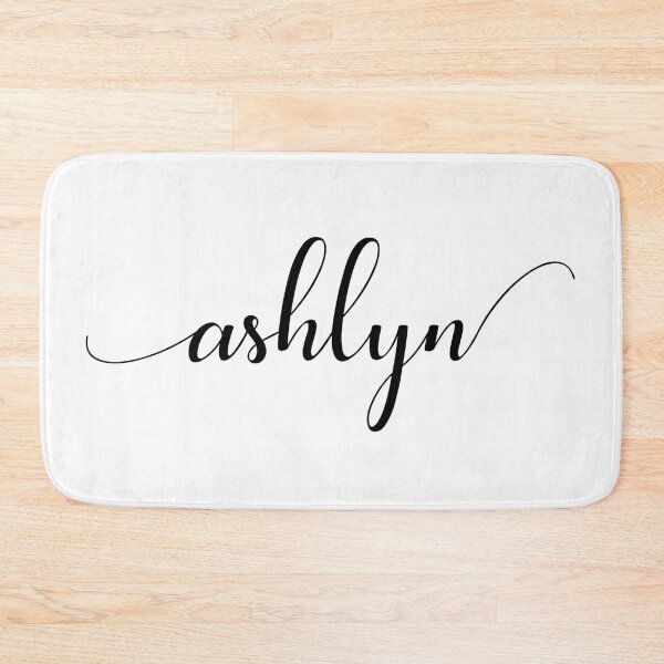 Item preview, Ashlyn - Custom name on delicate black cursive font designed and sold by To the Lua.
