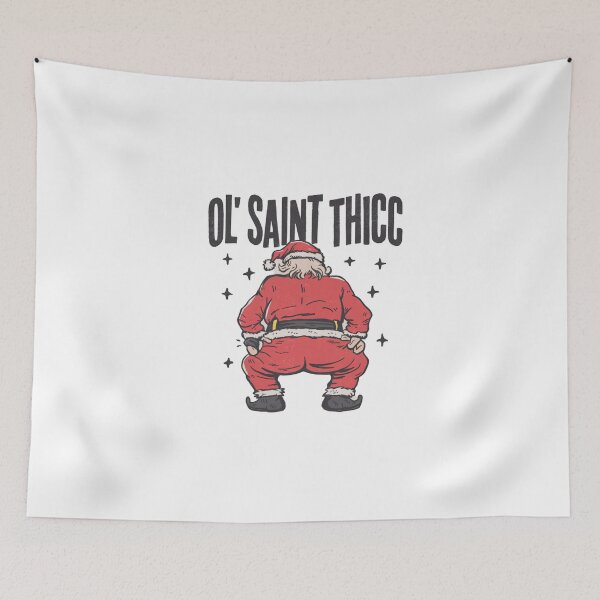 Item preview, Ol’ Saint Thicc - Funny Santa Holiday Design designed and sold by Charlietule.