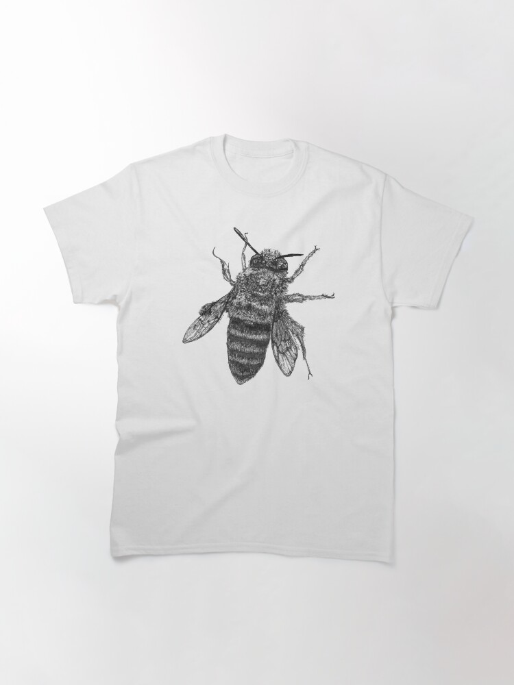 Thumbnail 3 of 7, Classic T-Shirt, Buzzie the Bee designed and sold by Wildcard-Sue.