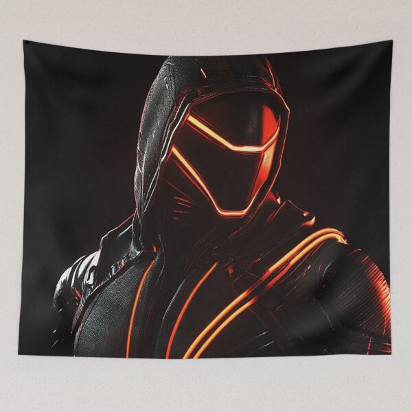 Item preview, The figure of a masked hero in a futuristic designed and sold by JOTAMIKE.