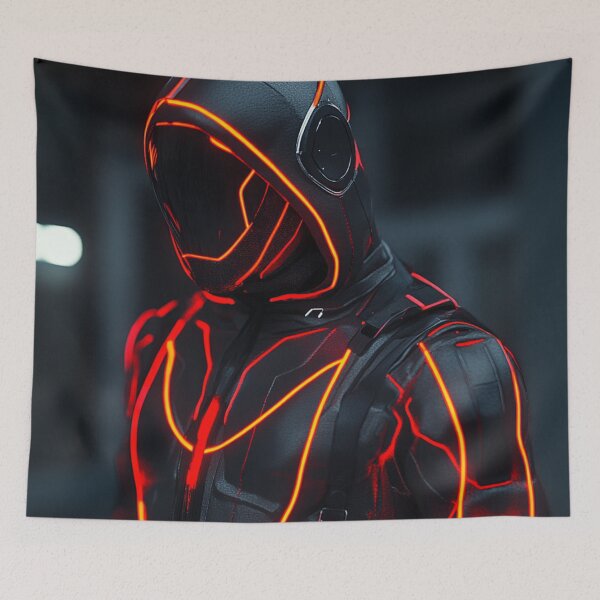 Item preview, The figure of a masked hero in a futuristic  designed and sold by JOTAMIKE.