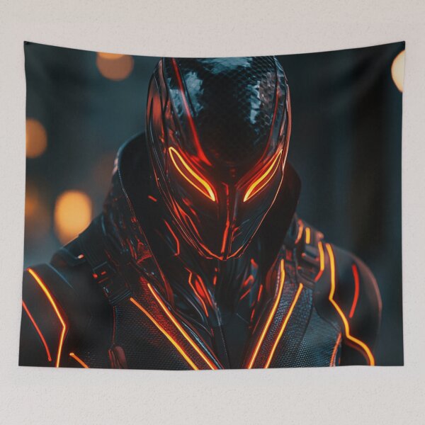 Item preview, The figure of a masked hero in a futuristic  designed and sold by JOTAMIKE.