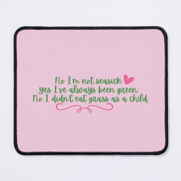 Item preview, Wicked Movie Quote No I am not seasick designed and sold by baranskini.