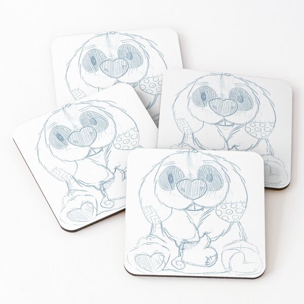 Item preview, Ratty Bunny - DARK BLUE designed and sold by MyBottomShelf.
