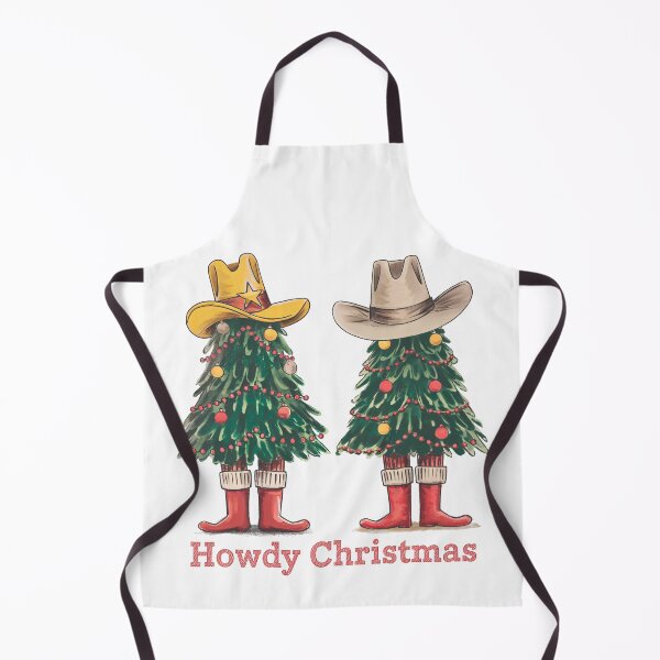 Item preview, Howdy Christmas - Festive Cowboy Trees Design designed and sold by Charlietule.