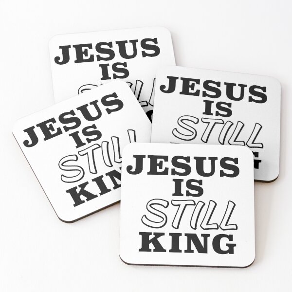 Item preview, Jesus Is Still King. designed and sold by ABeasEyeView.
