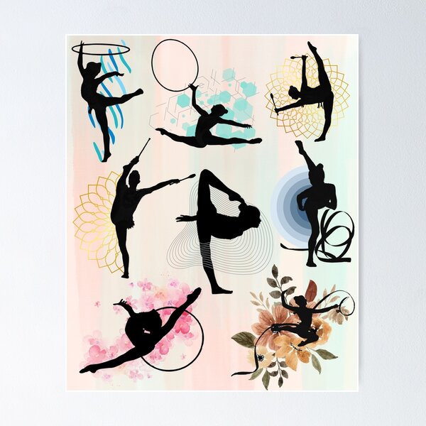 Item preview, Collage de gimnasia rítmica designed and sold by DSurwill.