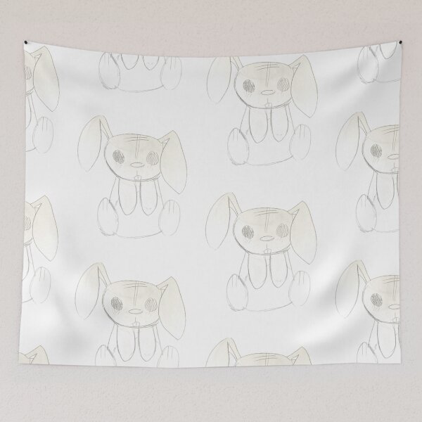 Item preview, Rabbity Rabbity - Doodles Er' day designed and sold by MyBottomShelf.