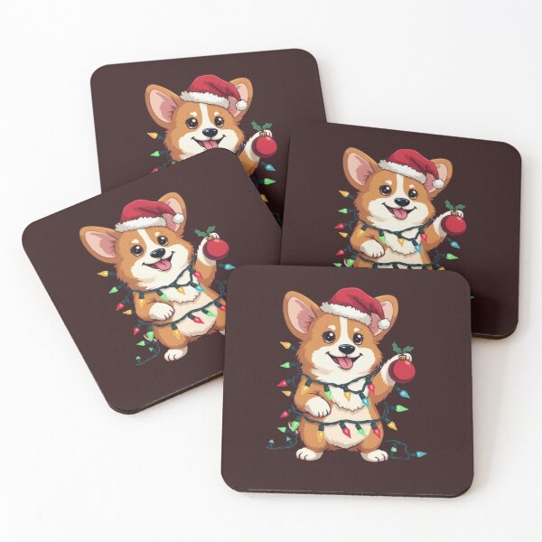 Item preview, Corgi christmas tree designed and sold by Kawabijutsu21.