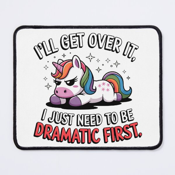 Item preview, Dramatic Unicorn designed and sold by SRXTees.
