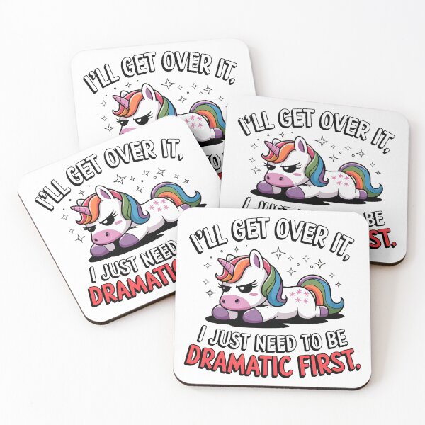 Item preview, Dramatic Unicorn designed and sold by SRXTees.