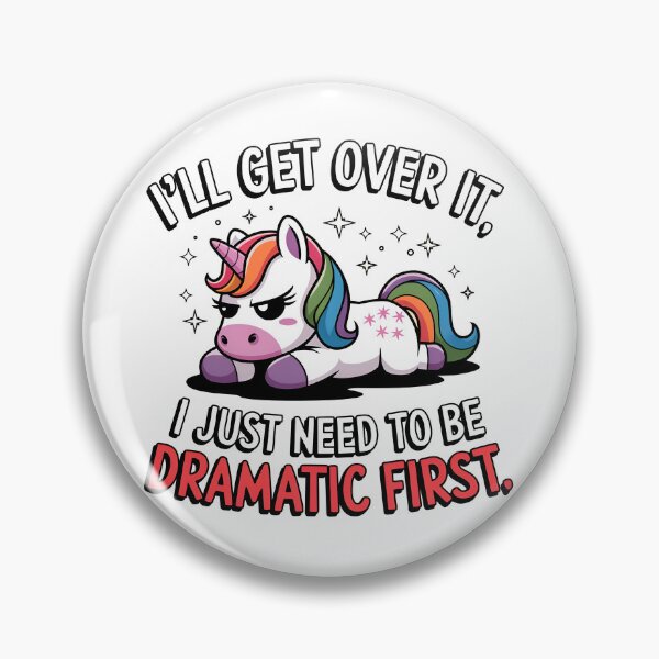 Item preview, Dramatic Unicorn designed and sold by SRXTees.