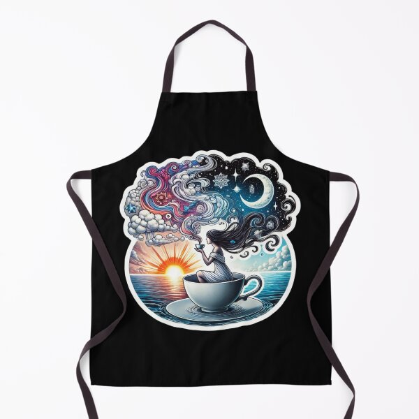 Item preview, Woman Drinking Tea designed and sold by PinUpPizzazz.