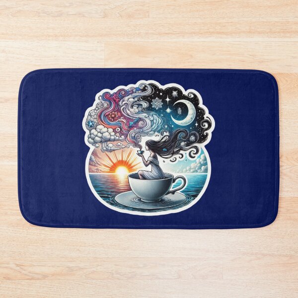 Item preview, Woman Drinking Tea designed and sold by PinUpPizzazz.