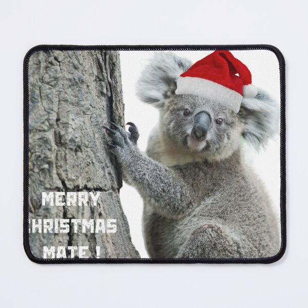 Item preview, Merry Christmas Mate Koala designed and sold by PricklyEchidna.