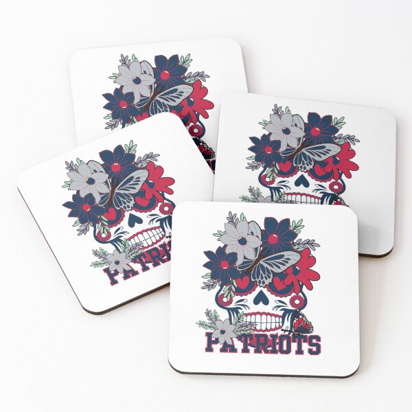 Item preview, New England Patriots Scull Graphic designed and sold by KerriesKrafts.
