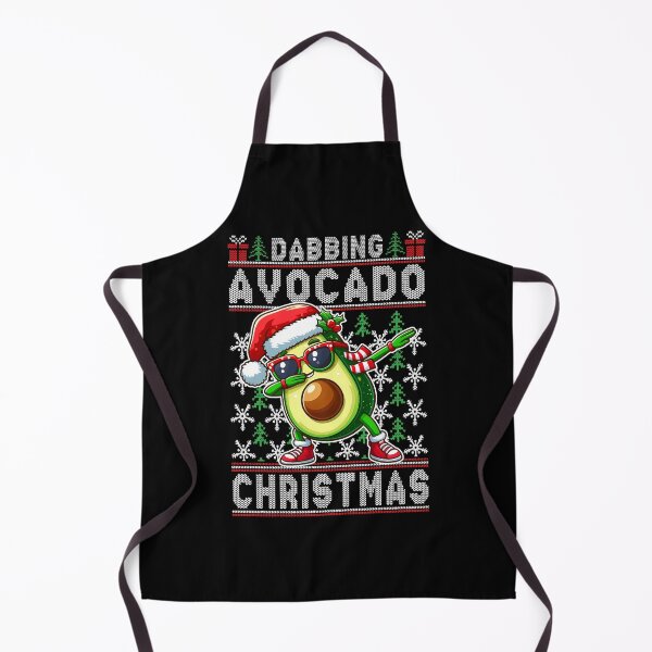 Item preview, Dabbing Avocado Christmas Ugly Pattern designed and sold by ipan.