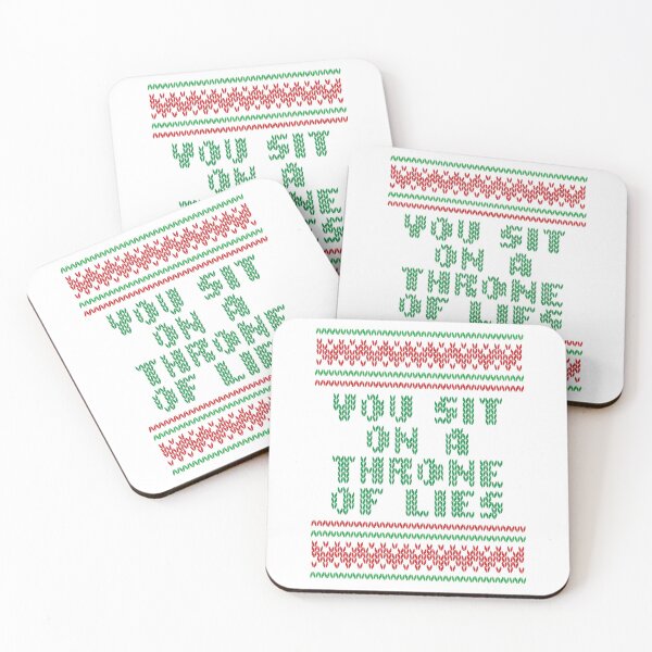 Item preview, Throne of Lies Ugly Sweater designed and sold by FreshBatchCo.