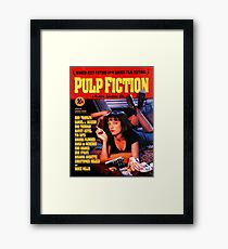 Pulp fiction Framed Print