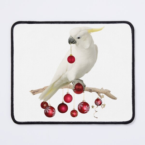 Item preview, Cockatoo Decorating It's Tree designed and sold by PricklyEchidna.