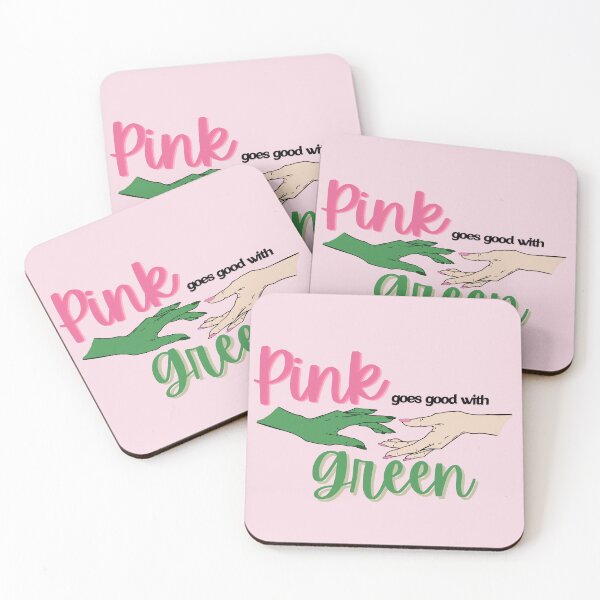 Item preview, Wicked Movie Quote Pink goes good with Green designed and sold by baranskini.