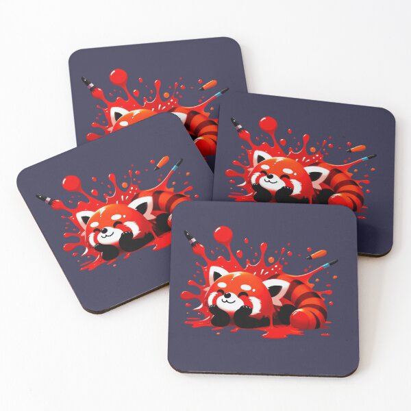 Item preview, artful red panda designed and sold by Asweet1.