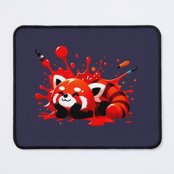 Item preview, artful red panda designed and sold by Asweet1.