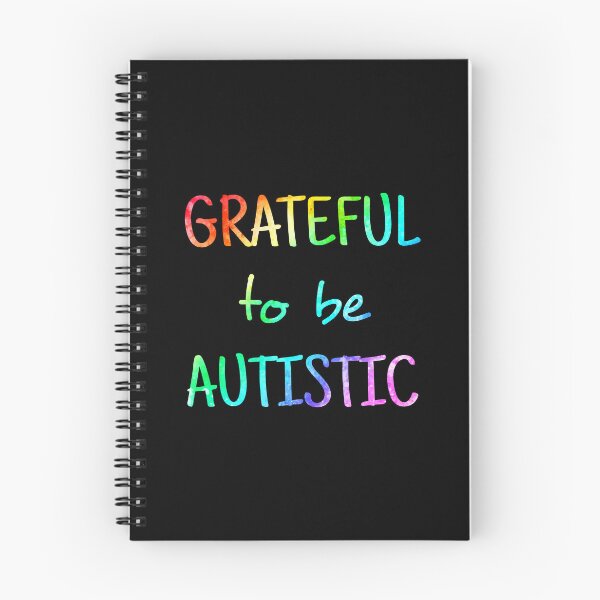 Item preview, Grateful To Be Autistic - Autistic Pride Rainbow designed and sold by recoverytree.