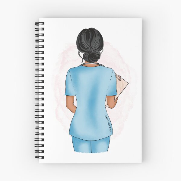Item preview, Nurse In Scrubs black designed and sold by Sector-G91.