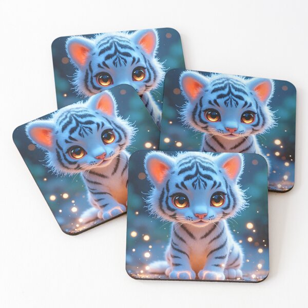 Item preview, Cute Baby White Tiger designed and sold by TheArtOfPat.