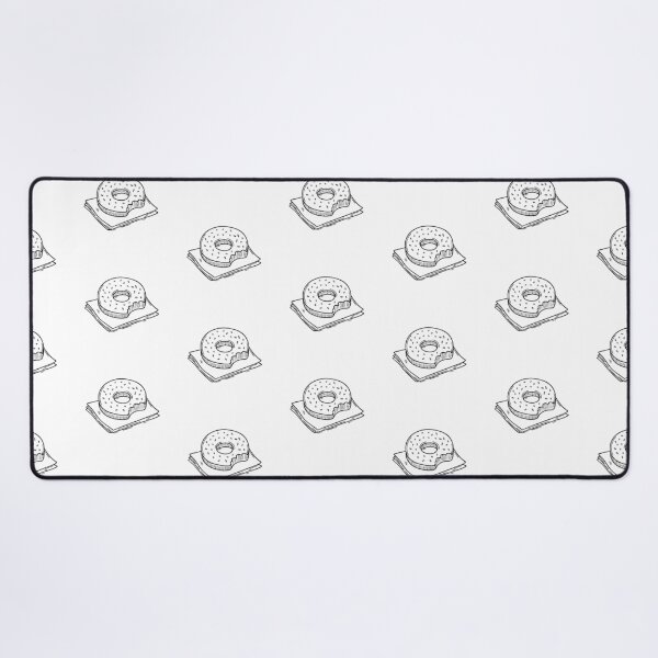 Item preview, Donut half-bitten on napkins designed and sold by rasagamastore.