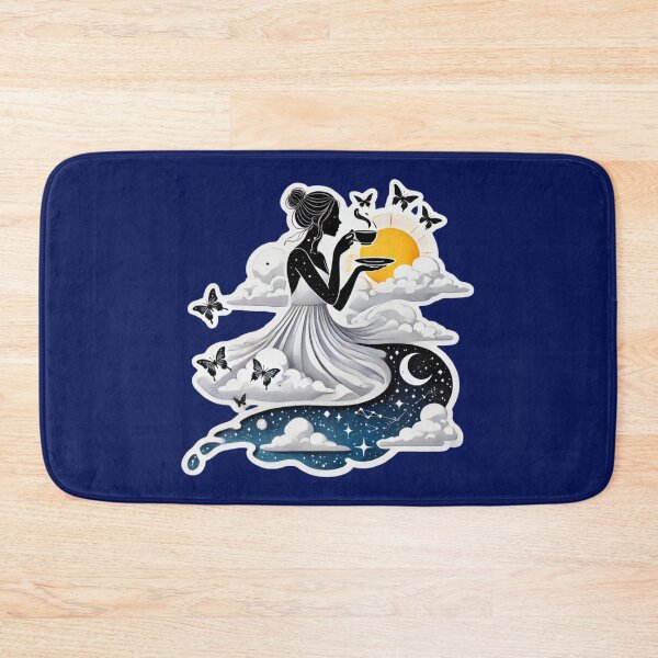Item preview, Woman Drinking Tea designed and sold by PinUpPizzazz.