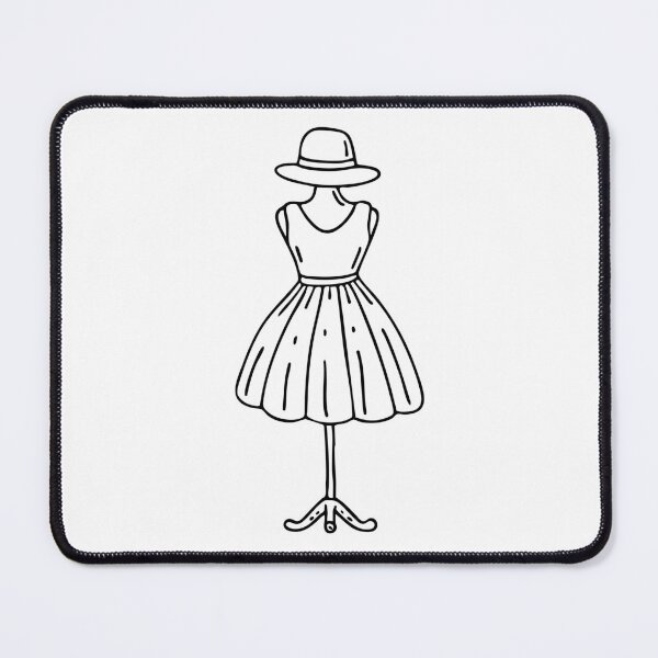Item preview, Dress on a mannequin with a matching hat designed and sold by rasagamastore.