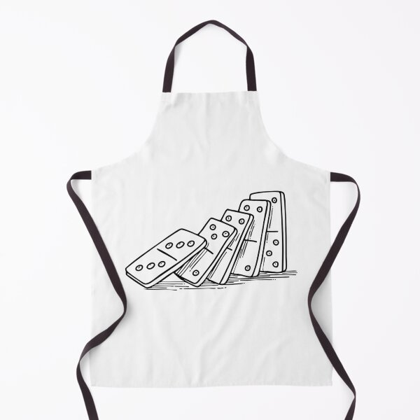Item preview, Domino cards toppled over in a chain reaction designed and sold by rasagamastore.